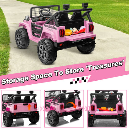 24V 800W 2-Seater Ride-On Truck | 4WD/2WD | Kids Rider