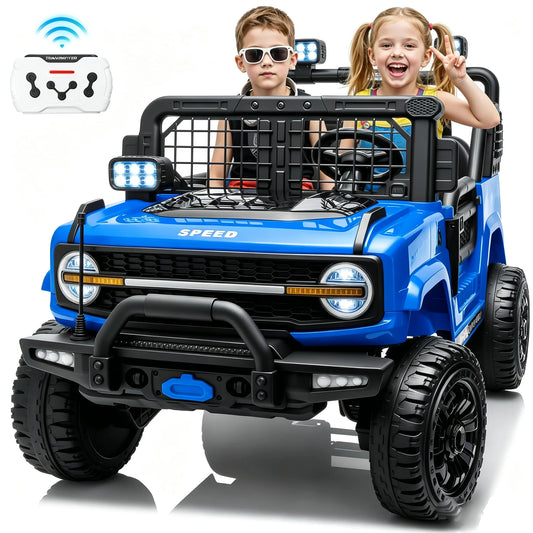24V 2 Seater Kids Electric Ride On Off-Road Truck | Kids Rider