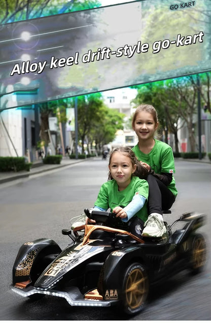 12V 2-Seater F1 Sport Kids Go Kart with Parent Control | Kids Rider (Recommended Age: 3–8 Years)