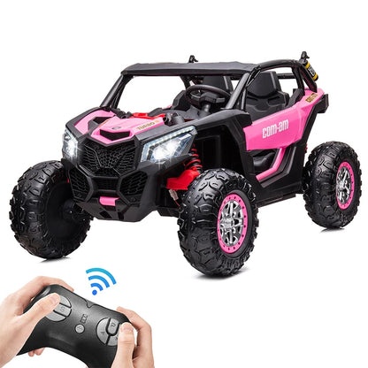 24V Kids Electric Ride-On UTV - Remote Control Off-Road Car for Ages 3-12