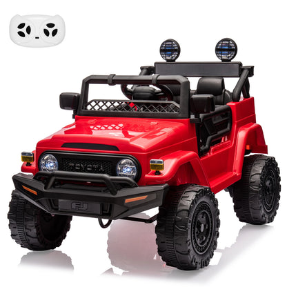 Toyota 12V Kids Ride-On Truck w/ Remote, LED Lights & MP3