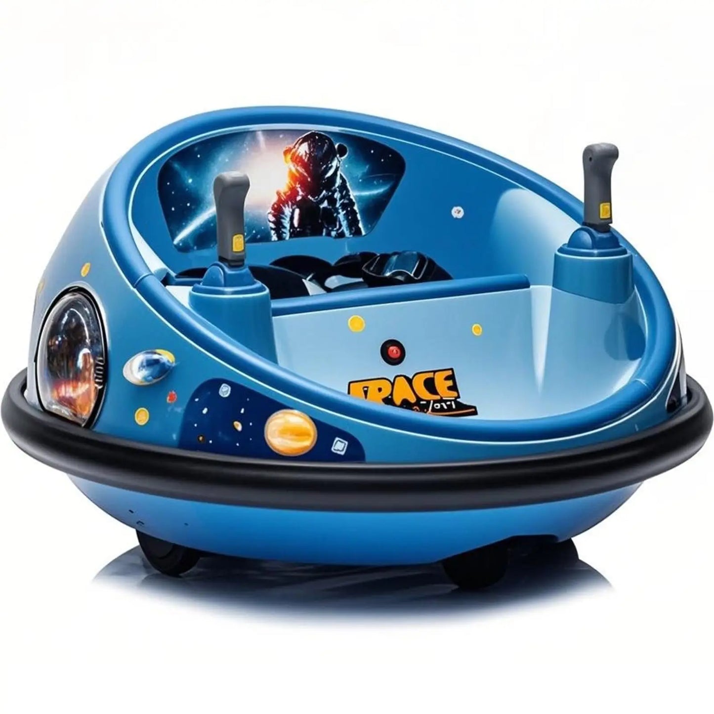 12V Kids Electric Bumper Car for Ages 2–6 | 360° Spin & Remote | Kids Rider