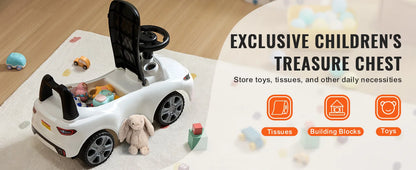 SucceBuy Kids Ride-On Push Car for Toddlers with Music & Steering | Kids Rider(Age 1 to 3 Yeras)