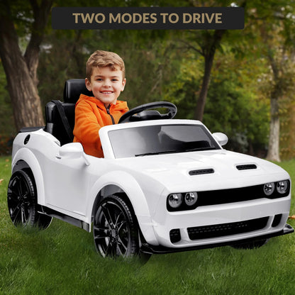 12V Kids Electric Ride-On Police Car with Remote & LED | Kids Rider(Recommended Age - 3-6 Years)