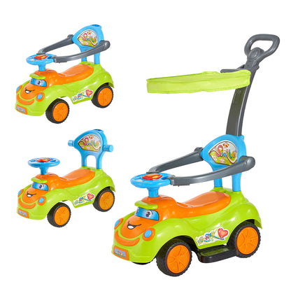 Ride-On Push Car with Parent Handle for Ages 1–3 | Toddler Push Car | Kids Rider