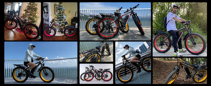 EOEOTWO Heavy-Duty E-Bike | 400 lbs Capacity | 65Nm Torque, 5 Riding Modes | Kids Rider