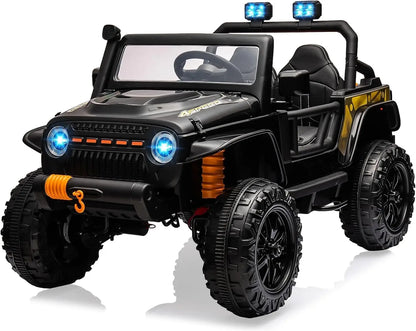 24V - 2 Seater Ride On Truck/Jeep for Kids | 4WD Battery Powered Jeep for Children