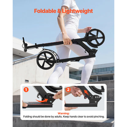 2 - Wheel Kick Scooter for Kids, Teens & Adults | Adjustable Handlebar | Kids Rider