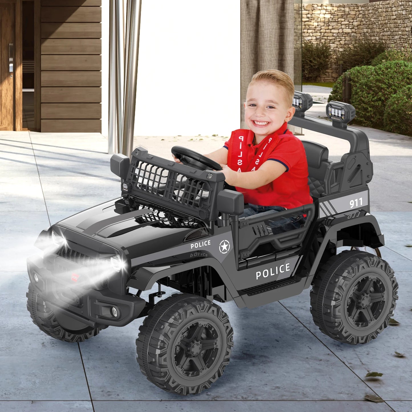 KidsRider Elite 12V Kids Ride-On Jeep/Truck w/ Remote | 1-Seater