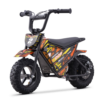KOOZ HP120E 24V 250W Kids Electric Dirt Bike | Max Speed - 10 MPH & 7.5 Miles Range(Age: 5+)