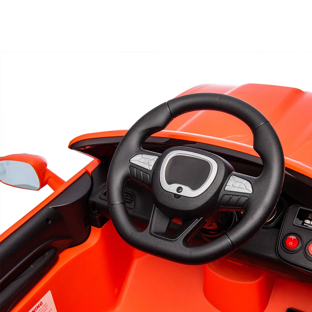 Licensed 12V Kids Ride-On Car w/ 3 Speeds & 4 Wheels – Electric