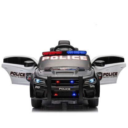 🚔 Dodge Charger 12V Kids Ride-On Police Car w/ Remote & Lights