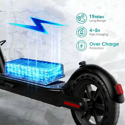 Foldable Electric Scooter | Long Range Commuter Portable Scooter | Kids Rider