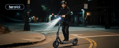 E8-10 Foldable Electric Scooter for Adults | 20 MPH & 40-Mile Range |1000W Peak | Kids Rider