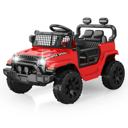 12V Kids Ride-On Car with Parent Remote | Spring Suspension | Kids Rider (Recommended Age: 2–6 Years)