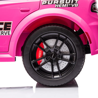 🚔 Dodge Charger 12V Kids Ride-On Police Car w/ Remote & Lights
