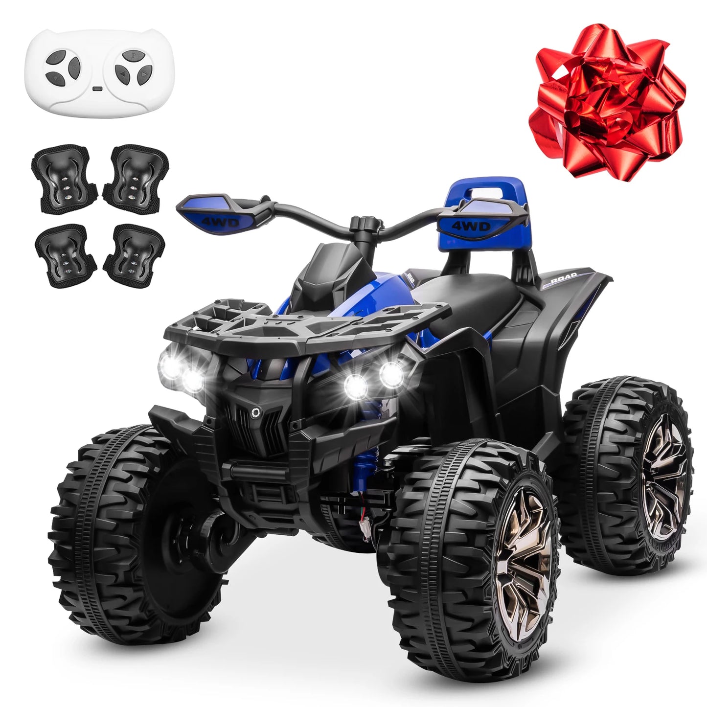 24V 4WD Kids ATV | 800W Motor & Remote | Kids Rider