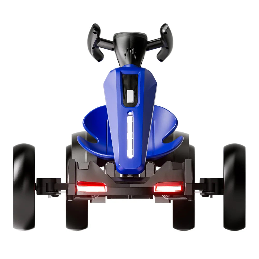12V Kids Pedal Go Kart with Adjustable Seat & Non-Slip EVA Wheels | Kids Rider