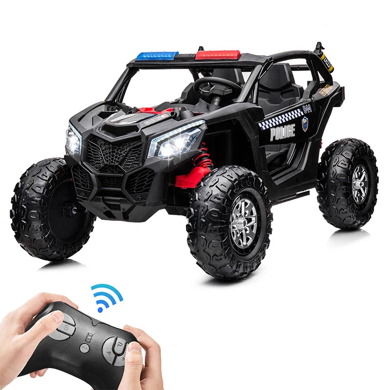 24V Kids Electric Ride-On UTV - Remote Control Off-Road Car for Ages 3-12
