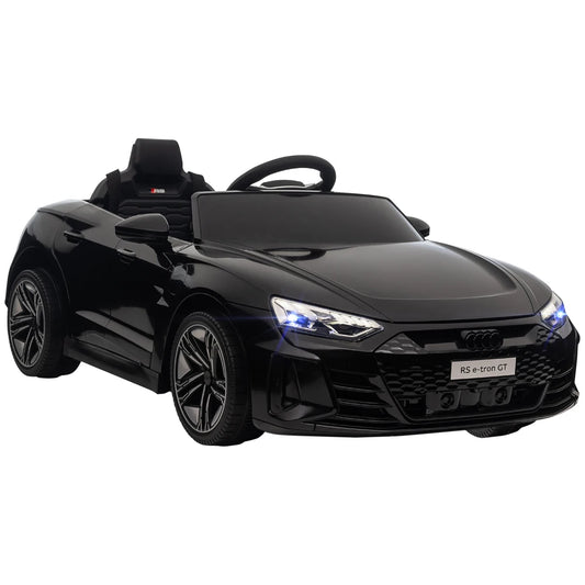 Aosom Kids Ride on Car 12V Licensed Audi RS E-tron GT 3.1 MPH Electric Car for Kids Ride-on Toy for Boys and Girls with Remote
