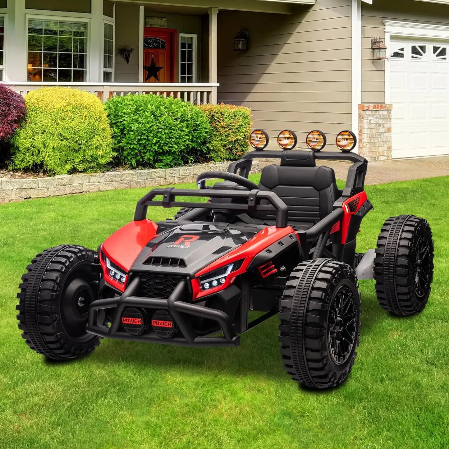 24V Electric Powered Kids Ride-On UTV with Remote & Suspension & LED Lights| Kids Rider