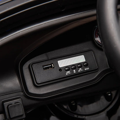 12V Kids Ride-On Car w/ Remote, Bluetooth & LED Lights | 1-Seater