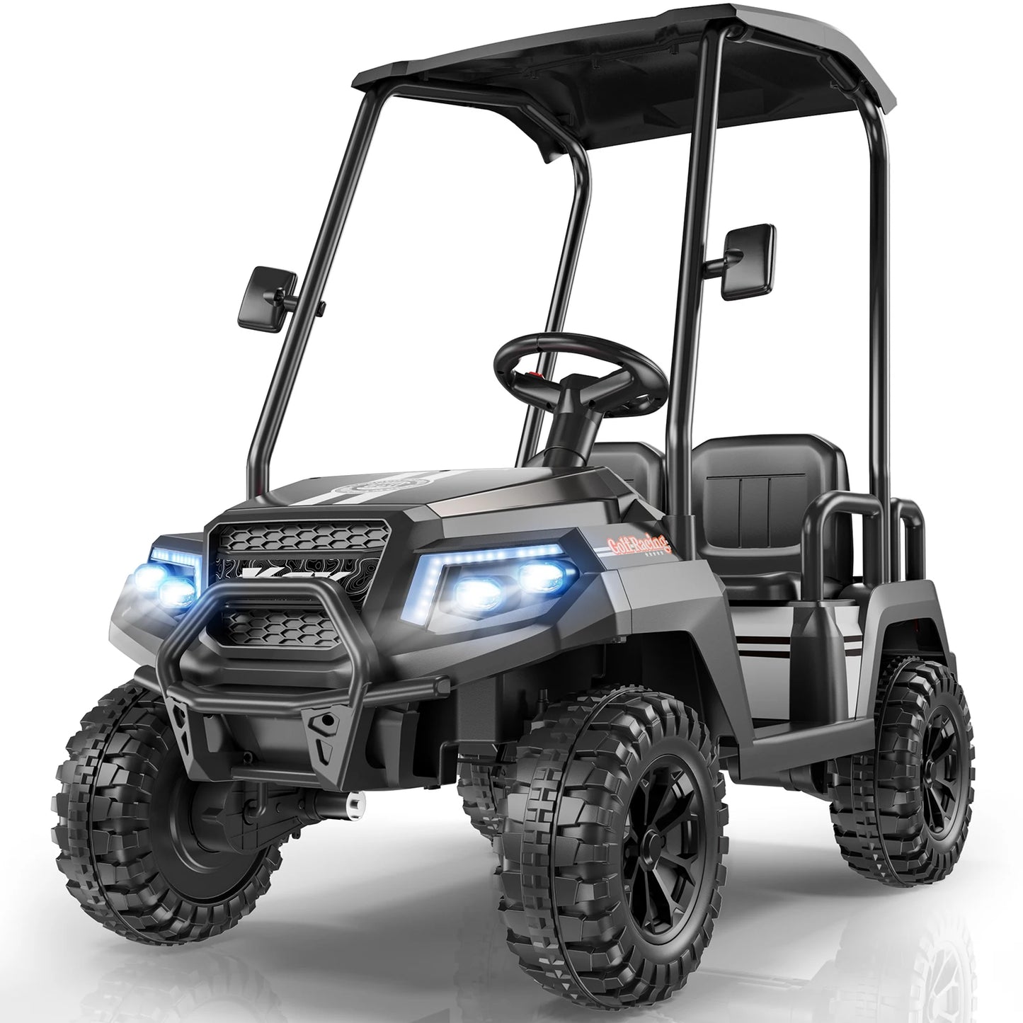 24V 4-Seater Ride On Golf Cart for Kids | 4WD (3-12 Years of Kids)