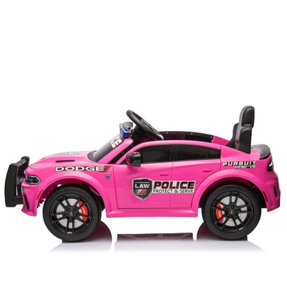 🚔 Dodge Charger 12V Kids Ride-On Police Car w/ Remote & Lights