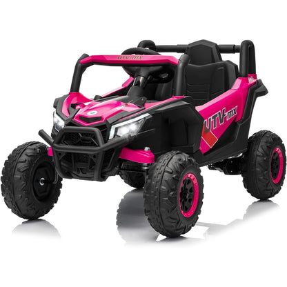 12V Electric Ride-On UTV Truck | Parent Remote & Music | 75 LBS Capacity for Boys and Girls
