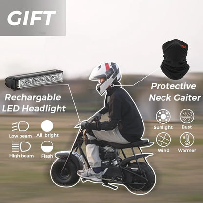 GMB100 99cc Gas Mini Bike for Adults & Teens — Up to 220 lbs