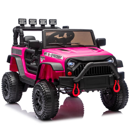 Heavy Truck Ride-On | 24V 400W Kids Ride-On Electric Car for Ages 3–8 | Parent Remote | Kids Rider