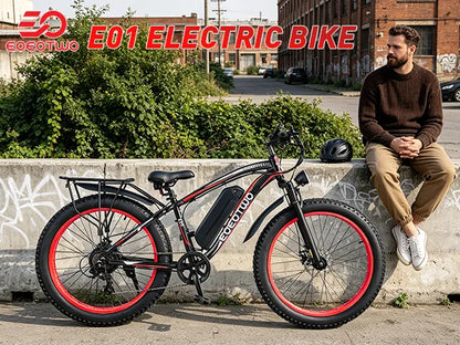 EOEOTWO Heavy-Duty E-Bike | 400 lbs Capacity | 65Nm Torque, 5 Riding Modes | Kids Rider