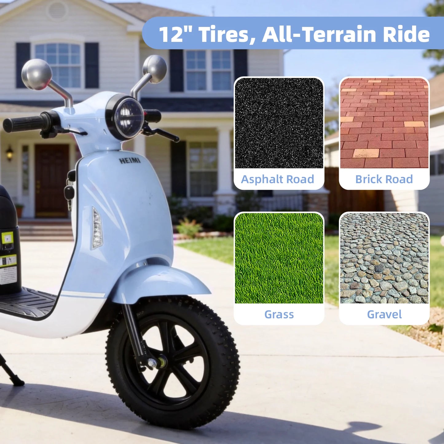 24V Kids Electric Scooter for Ages 6+ | 10 MPH Ride-On Bike | Kids Rider