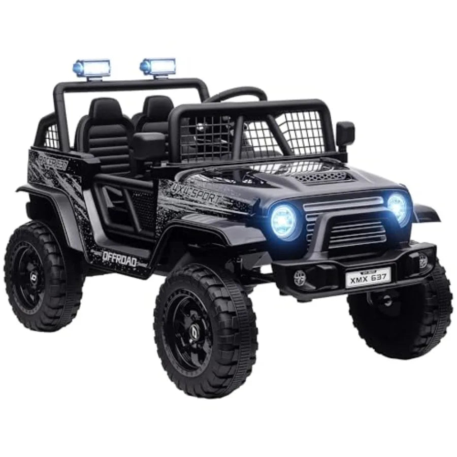 Premium 12V Kids Ride-On Truck Car w/ Parent Remote(Age: 4+)