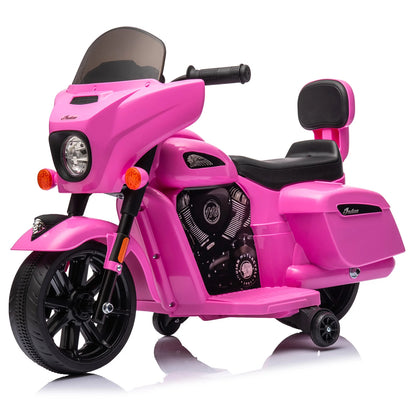 6V Kids Electric Motorcycle w/Long Battery Life & Training Wheels | Best Gift for Toddlers