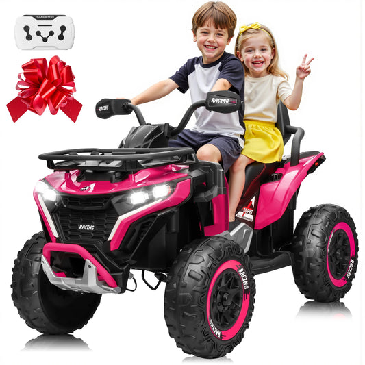 24V XL 2-Seater Kids ATV | 800W Motors & 19" EVA Tires | Quad Bike for kids | Kids Rider