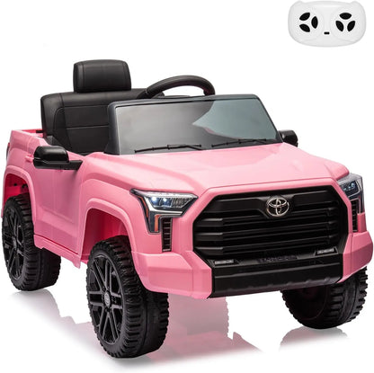 12V Licensed Toyota Tundra Kids Ride-On Pickup Truck w/ Remote Control (Age: 3 to 10Yrs)
