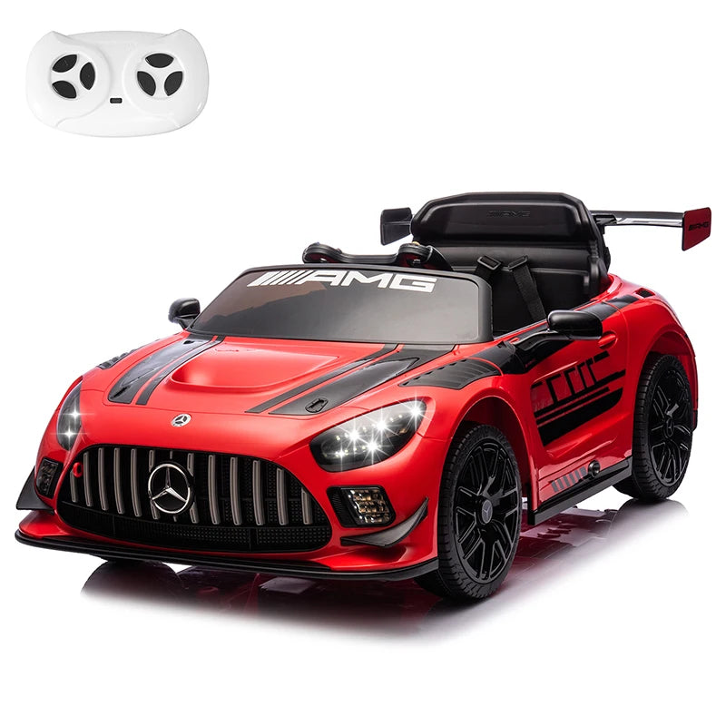 Mercedes-Benz GT3 12V Kids Ride-On Car w/ Remote | 1-Seater