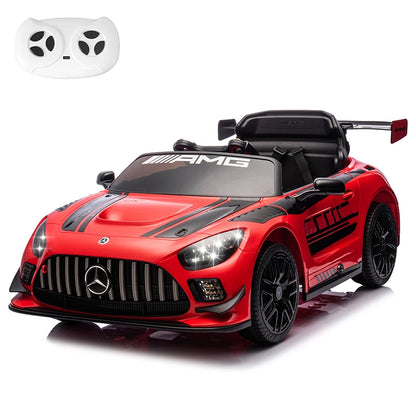Mercedes-Benz GT3 12V Kids Ride-On Car w/ Remote | 1-Seater