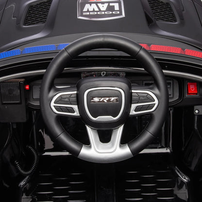 🚔 Dodge Charger 12V Kids Ride-On Police Car w/ Remote & Lights