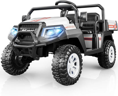 24V 4-Wheel Drive 2-Seater Kids UTV with Remote(Robust Metal Body) | Kids Rider (Age- 3 to 10 Years Kids)