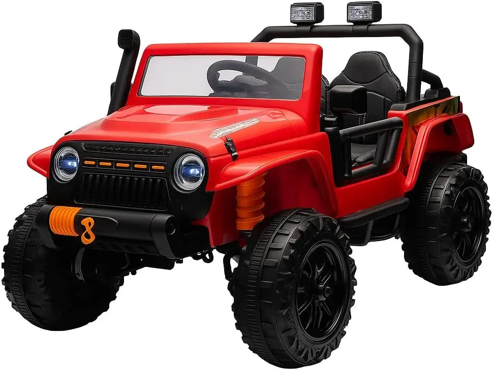 24V - 2 Seater Ride On Truck/Jeep for Kids | 4WD Battery Powered Jeep for Children