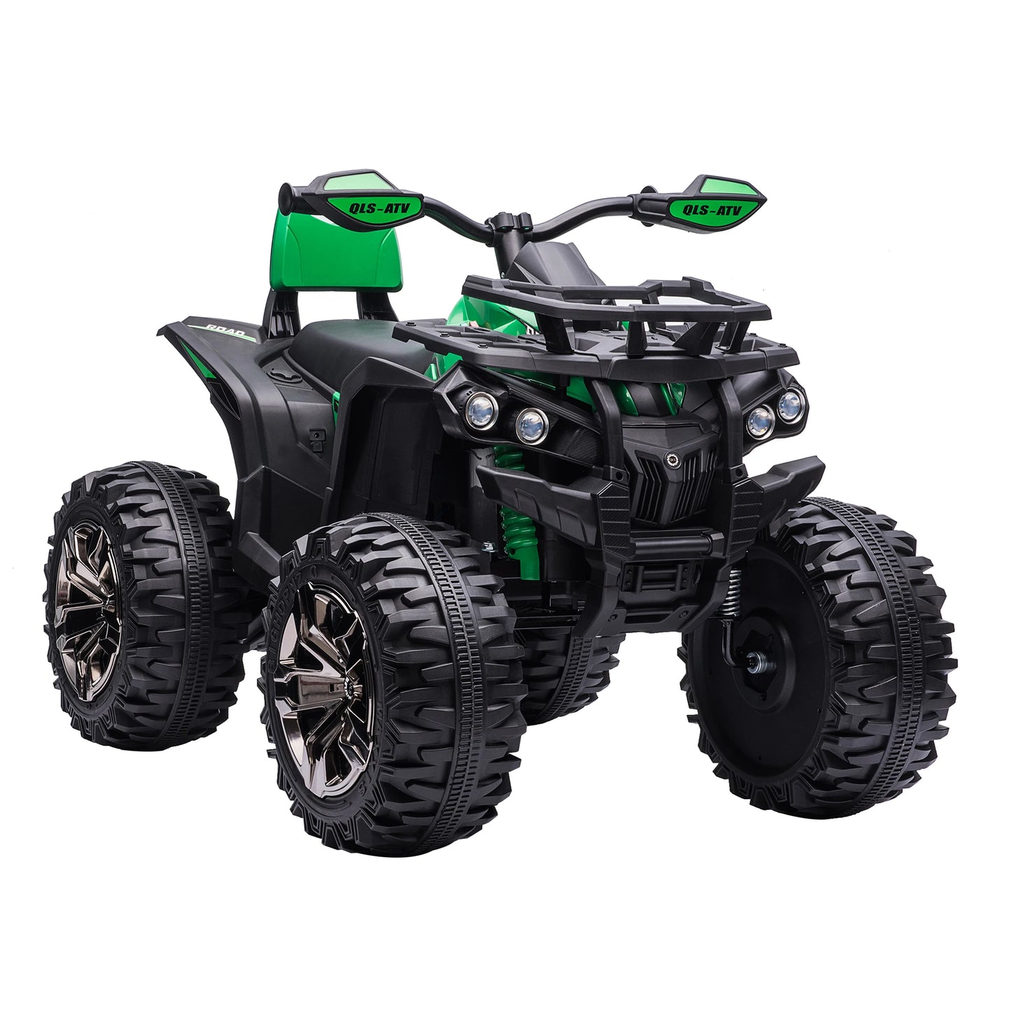 12V Kids Ride-On ATV Quad 4-Wheeler with Real Lights & Music | Kids Rider