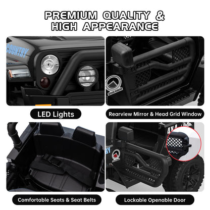 12V Kids Electric Ride-On Truck with Remote Control | Battery Powered Ride for Kids