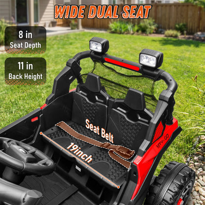 24V 4WD Kids Fun Ride-On ATV w/ Remote & LED Lights (Age: 3 to 10 Y)