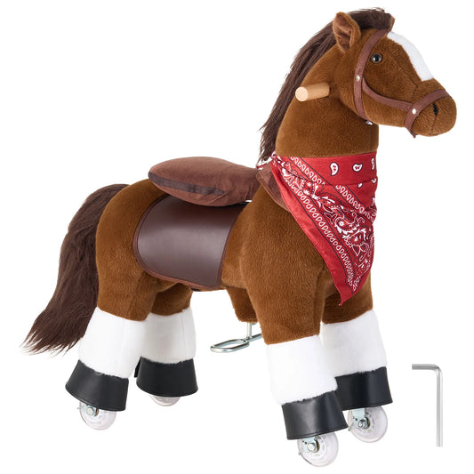 Kids Ride-On Horse Pony Toy for Ages 1+ | 176 lbs Capacity | Kids Rider