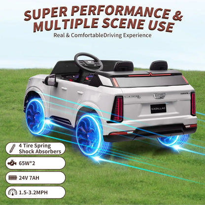 24V Licensed Kids Ride-On Car | 2 Seater, Remote & Suspension | Kids Rider