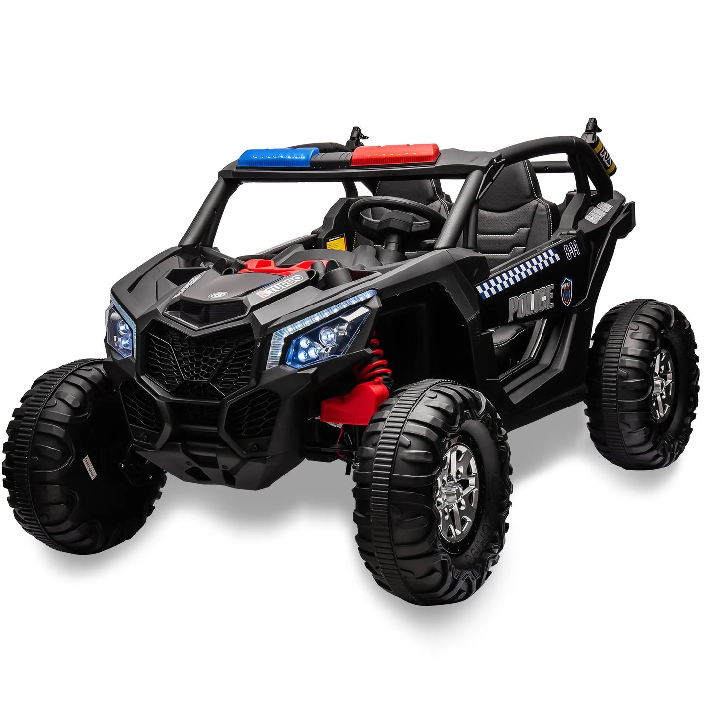 24V 4WD 2-Seater Can Am Maverick Ride On UTV for Kids | W/Remote Control Powerful Electric Vehicle & Leather Seats