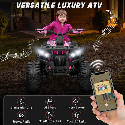 24V 4WD Kids ATV | 800W Motor & Remote | Kids Rider