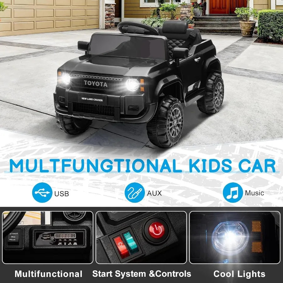 12V Licensed Toyota Kids Ride-On Truck W/Remote Control (Age: 3 to 10 Yrs)